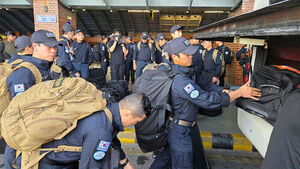 Korea's Disaster Relief Team Dispatched to Nepal Departs for Search Base Camp Today