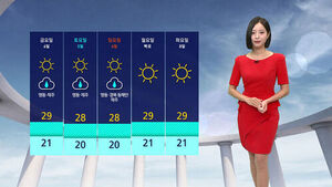 Weather: Intermittent Rain in East Coast and Jeju, Showers in Chungcheong and Southern Regions