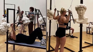 "The Weight Stacks Look Like Sculptures"... The World's Healthiest Art Museum Draws Attention