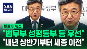 Interior Minister Yoon Ho-jung: Ministry of Justice and Ministry of Gender Equality to Relocate to Sejong Starting First Half of Next Year