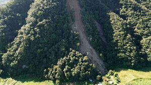 "Rocks Keep Falling": Landslide Hits Hongcheon, Leaving 16 Residents Evacuated and Warehouse Buried