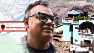 The 'Green House' That Survived a Massive Flood Alone... The Owner Reveals the 'Architectural Secret'