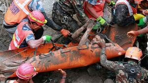 Two Nepalese Rescued Dramatically from Power Plant Tunnel 9 Days After Massive Floods
