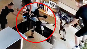 Humanoid Robot Kicks Out at Customer After Being Pushed, Sparking Remote Control Suspicions