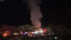 Fire at Incheon Dreampark Sports Center Parking Lot Leaves One Dead
