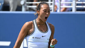 Zheng Qinwen Overcomes Injury, Saves Match Point to Reach US Open Round of 16