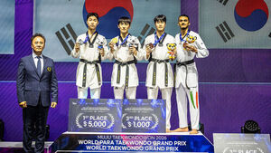 Bae Jun-seo Wins Gold in Men's 58kg at World Taekwondo Grand Prix