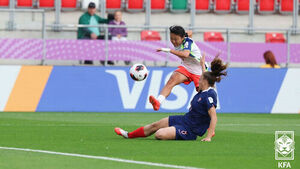 한국 축구, U-20 여자 월드컵 1차전 프랑스와 1대 1 무승부
