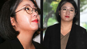 취재진에 둘러싸인 용혜인&hellip;"계속 침묵할거냐" 질문에