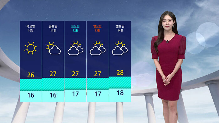 [날씨] 낮에도 '선선'&hellip;큰 일교차 유의
