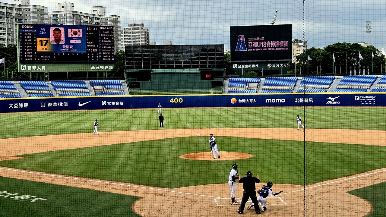 한국 18세 이하 야구대표팀, 아시아청소년선수권서 3연승으로 슈퍼라운드 진출