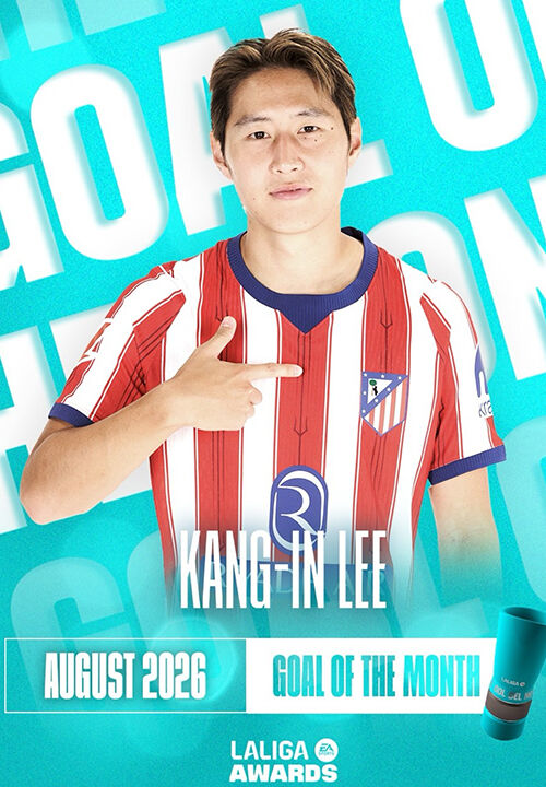 Lee Kang-in, selected as La Liga's 'Goal of August' (Photo: Captured from La Liga SNS, Yonhap News)
