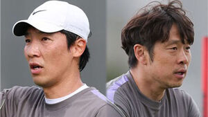 조용형(왼쪽), 이재홍 코치 (사진=대한축구협회 제공, 연합뉴스)