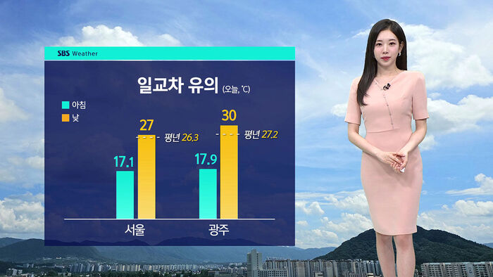 [날씨] 일교차 큰 초가을 날씨&hellip;자외선 주의
