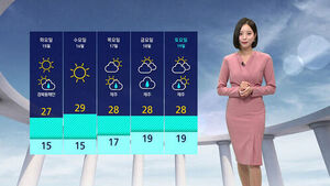 날씨 - 6시 뉴스 (박세림)
