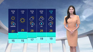 날씨 - 10시 뉴스(안수진)