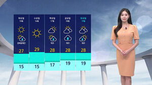 날씨 - 12시 뉴스(안수진)