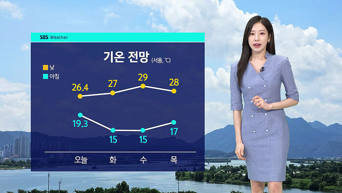 [날씨] 경북&middot;동해안 비&hellip;큰 일교차 주의