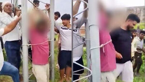 "왜 못 고쳐" 철탑에 밧줄로&hellip;점검 왔다가 날벼락