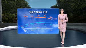 [날씨/XR] 남해안&middot;제주 강풍예비특보&hellip;큰 일교차 유의
