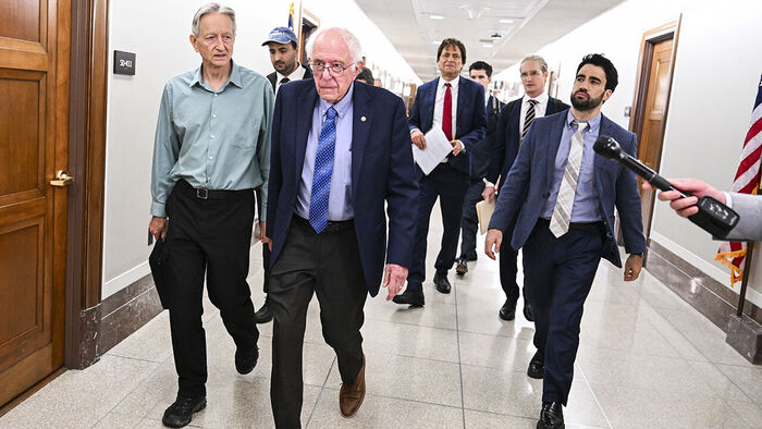 Attendees at the AI safety briefing (Photo: Getty Images)