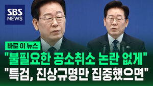 [바로이뉴스] "불필요한 공소취소 논란 없게"&hellip;"특검, 진상규명만 집중했으면"