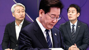 [여담야담] "지지율 하락, 제 부족함 탓&hellip;연임 생각 없어" 이 대통령, 웃음기 빼고 자세 낮췄다
