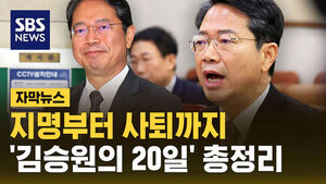 [자막뉴스] 지명부터 사퇴까지&hellip;'김승원의 20일' 총정리