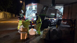 A Ride on a Dawn Garbage Truck: A Minefield Everywhere with 9,000 Industrial Accidents a Year
