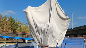 Costing W 200 Million and Criticized as an Insult, Covered in Cloth: Deaf Association Pleads Against Demolition