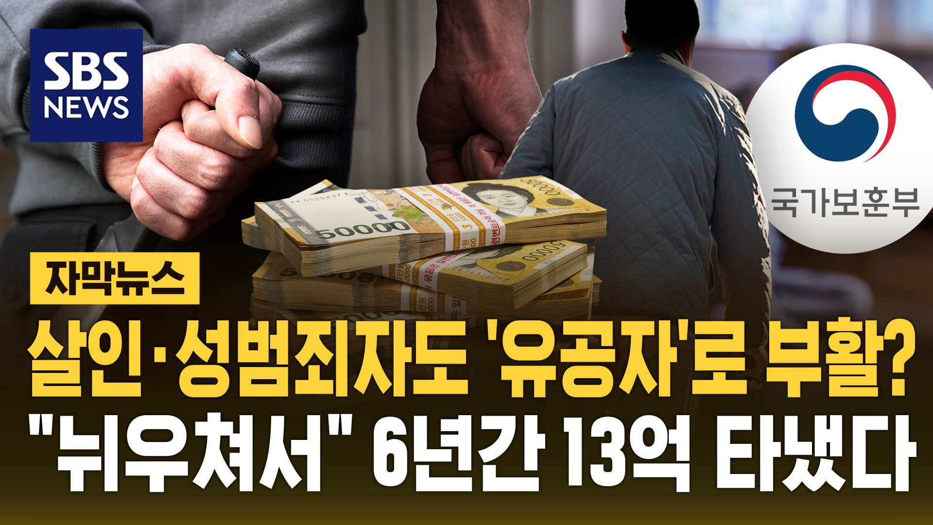 [자막뉴스] 살인·성범죄자도 '유공자'로 부활?…