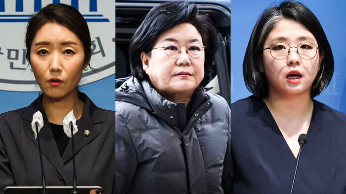 Former Gender Equality Minister nominee Kang Sun-woo / Former Planning and Budget Minister nominee Lee Hye-hoon / Former Gender Equality Minister nominee Yong Hye-in