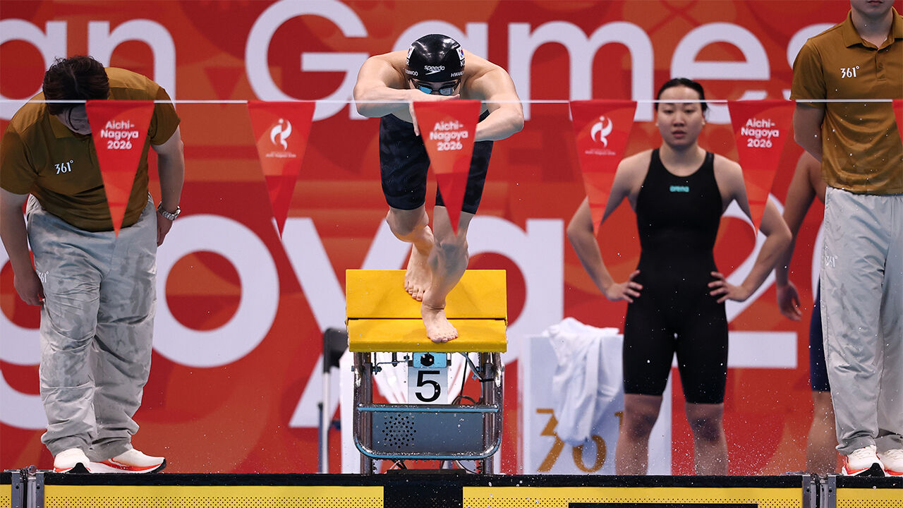 황선우, 남자 자유형 200m 은메달…금메달은 중국 장잔숴