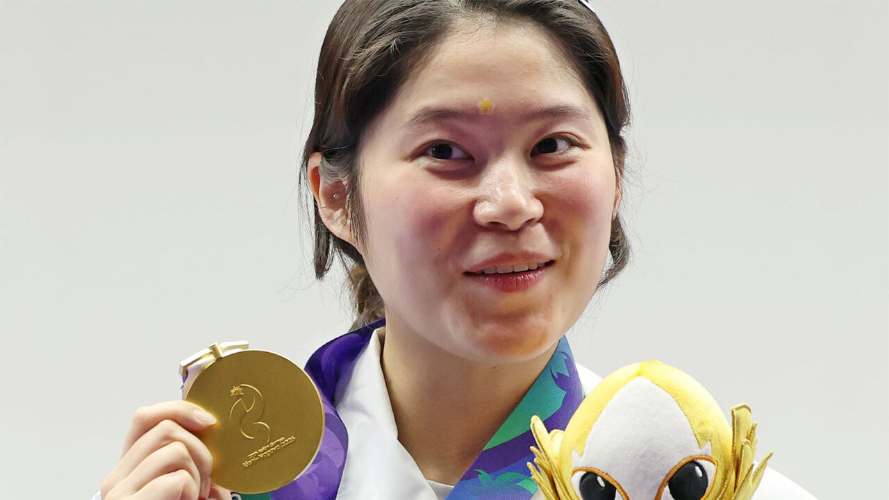 한국 사격 드디어 첫 금메달…추가은, 여자 10m 공기권총 명중