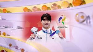 황선우 자유형 200m 은메달&hellip;아쉬운 '뒷심 부족'