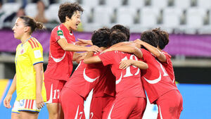 '디펜딩 챔피언' 북한, 콜롬비아 꺾고 U-20 여자 월드컵 결승 진출