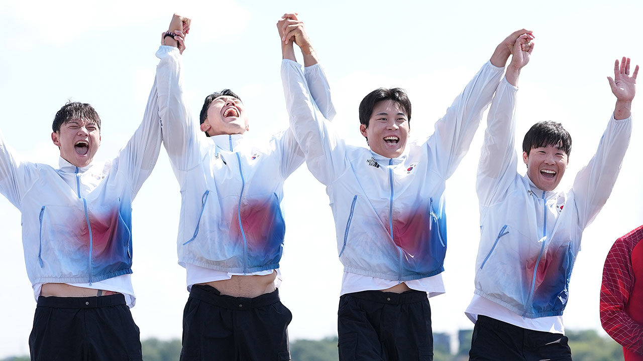 은메달만 2번, 포기는 없었다…'카누 간판' 조광희의 금빛 뚝심