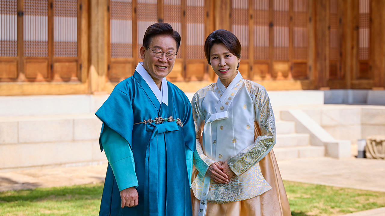 이 대통령 부부 추석인사…