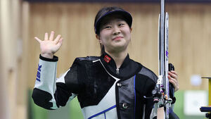 Kim Ji-eun Wins Bronze in Women's 50m Rifle 3 Positions