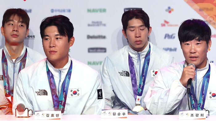 카누 대표팀 기자회견