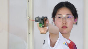 Shooter Yang Ji-in Aims for Two Gold Medals in 25m Pistol Today