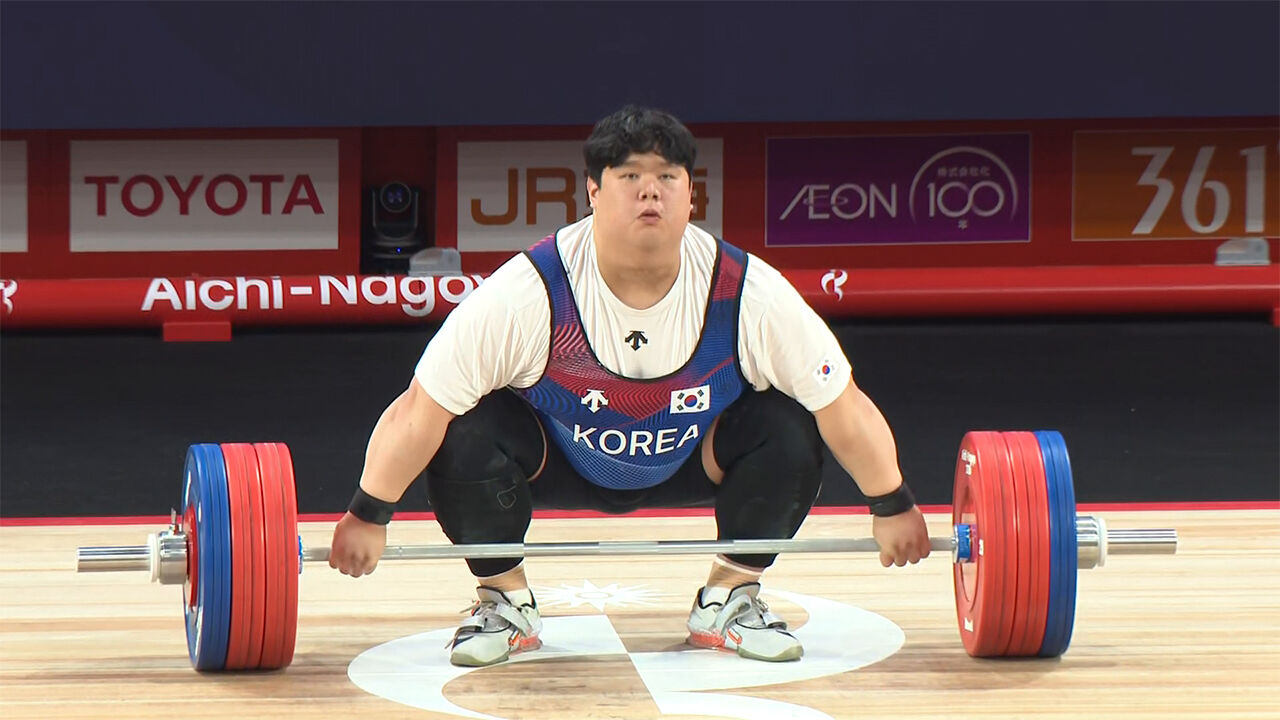 송영환, 남자 110㎏ 이상급 4위…한국 역도, 은 1개로 마감