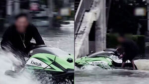 Riding Jet Ski Through Flooded Streets... The Fate of 'Nuisance Water Play'
