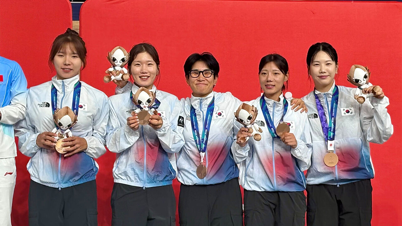 한국 트랙 사이클 남녀 단체추발, 나란히 동메달 획득