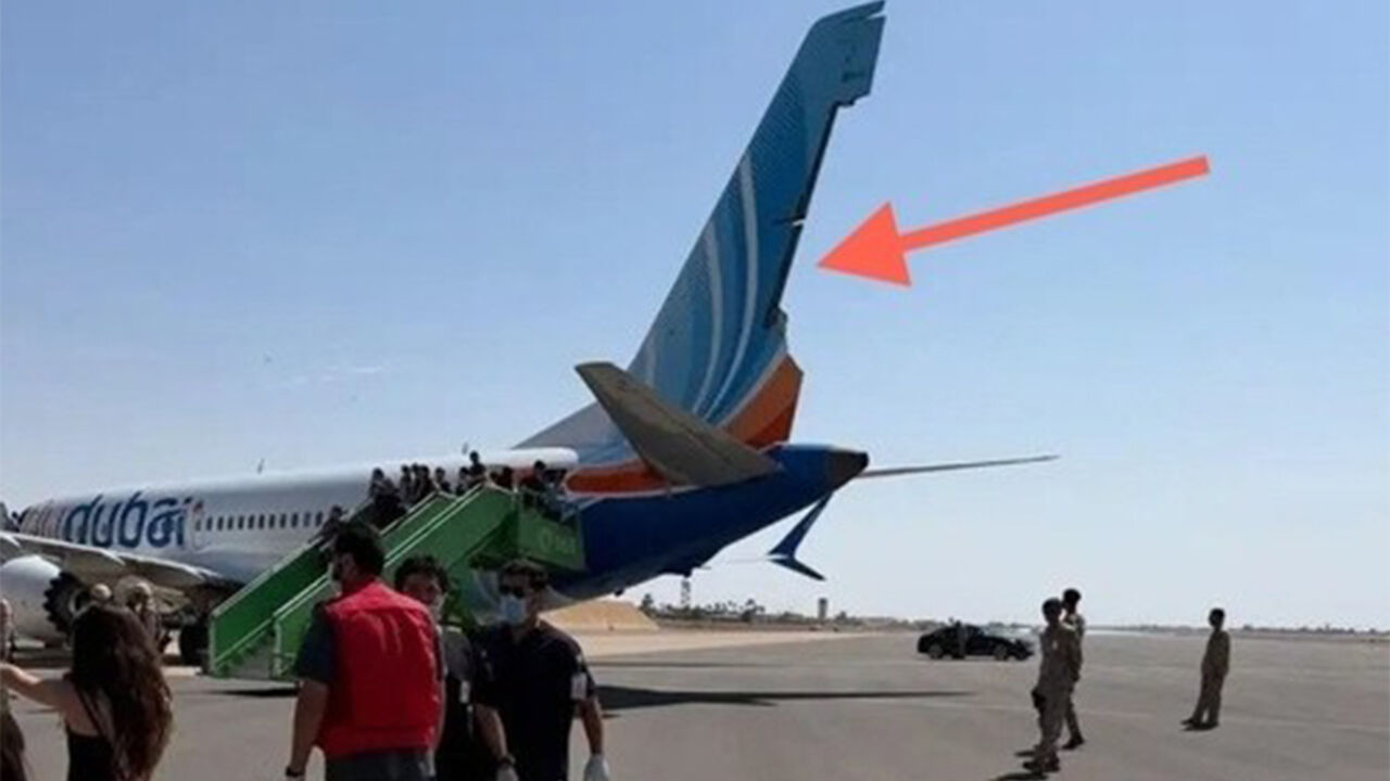 flydubai passenger plane that almost crashed due to co-pilot weapon rampage