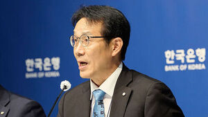 이지호 한국은행 부총재보가 8월 27일 서울 중구 한국은행에서 열린 2026년 8월 경제전망 설명회에서 발언하고 있다. (사진=한국은행 제공, 연합뉴스)