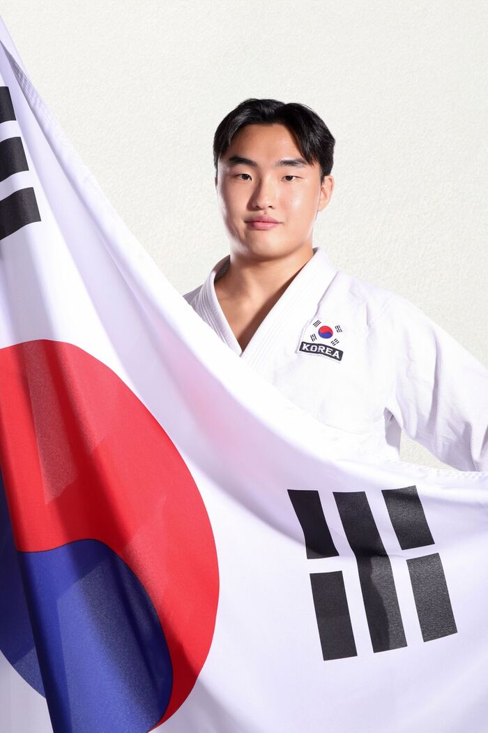 Park Sung-hoo, who won the silver medal in jiu-jitsu (Photo provided by the Korean Sport & Olympic Committee, Yonhap News)