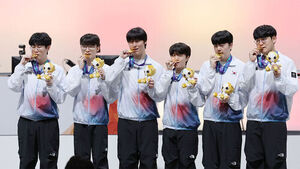 '무결점' 전승 우승&hellip;LOL 대표팀 AG 2연패