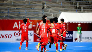 2026 아시안게임을 4위로 마감한 남자 하키대표팀
