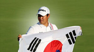 Kim Joo-hyung Secures Gold with Impressive Swing&hellip; First Men's Individual Golf Gold in 16 Years